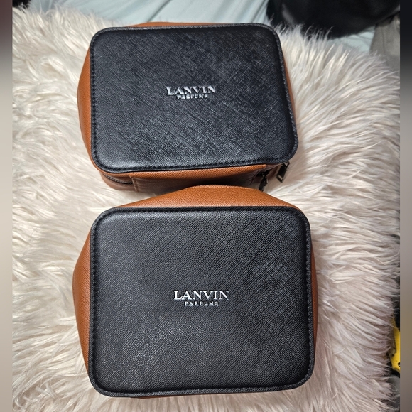 LANVIN for TURKISH AIRLINES first class amenity bag kit zipper travel case - Picture 11 of 11